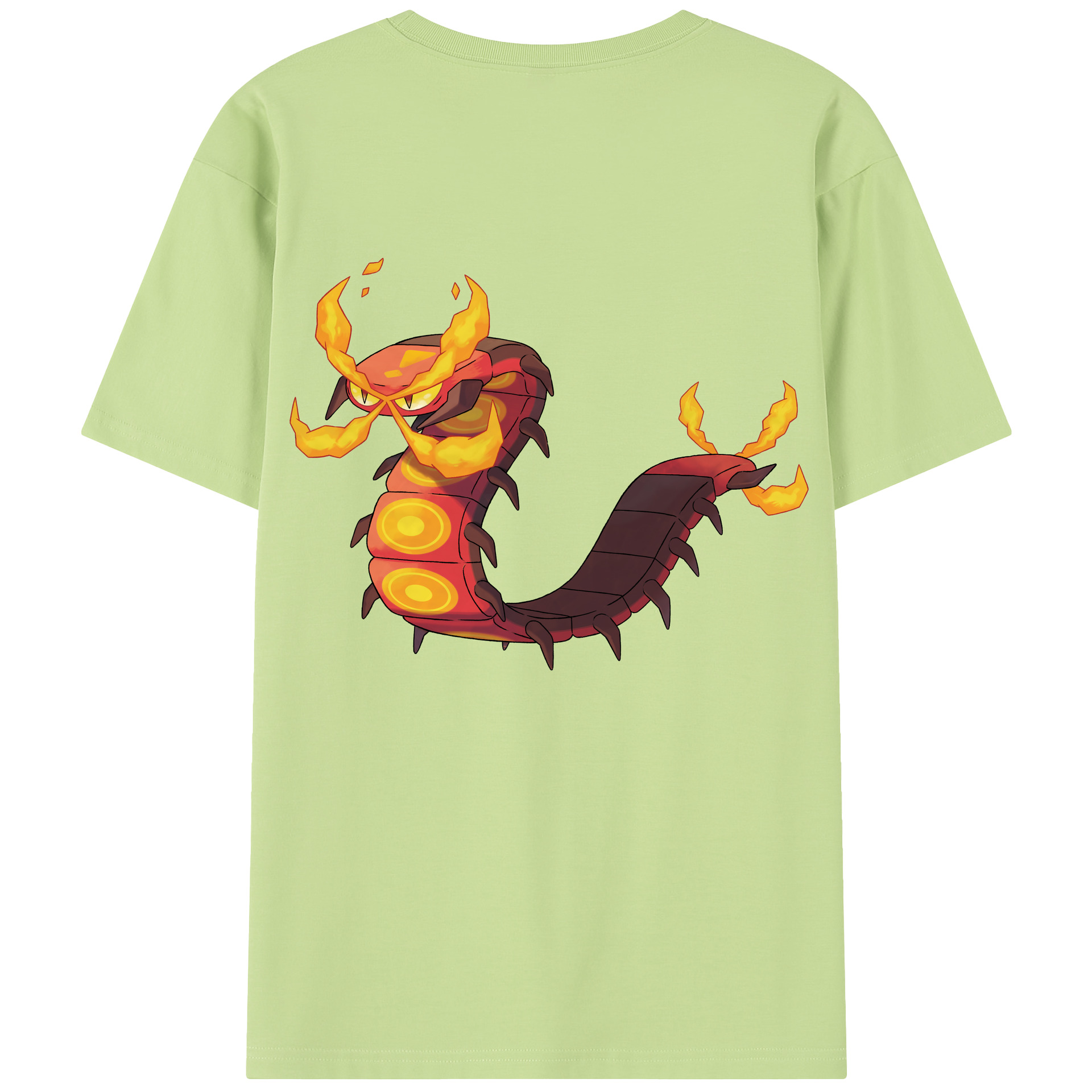 （画像用） ポケットモンスター Pokémon 綿100％半袖Tシャツ（背面プリント）